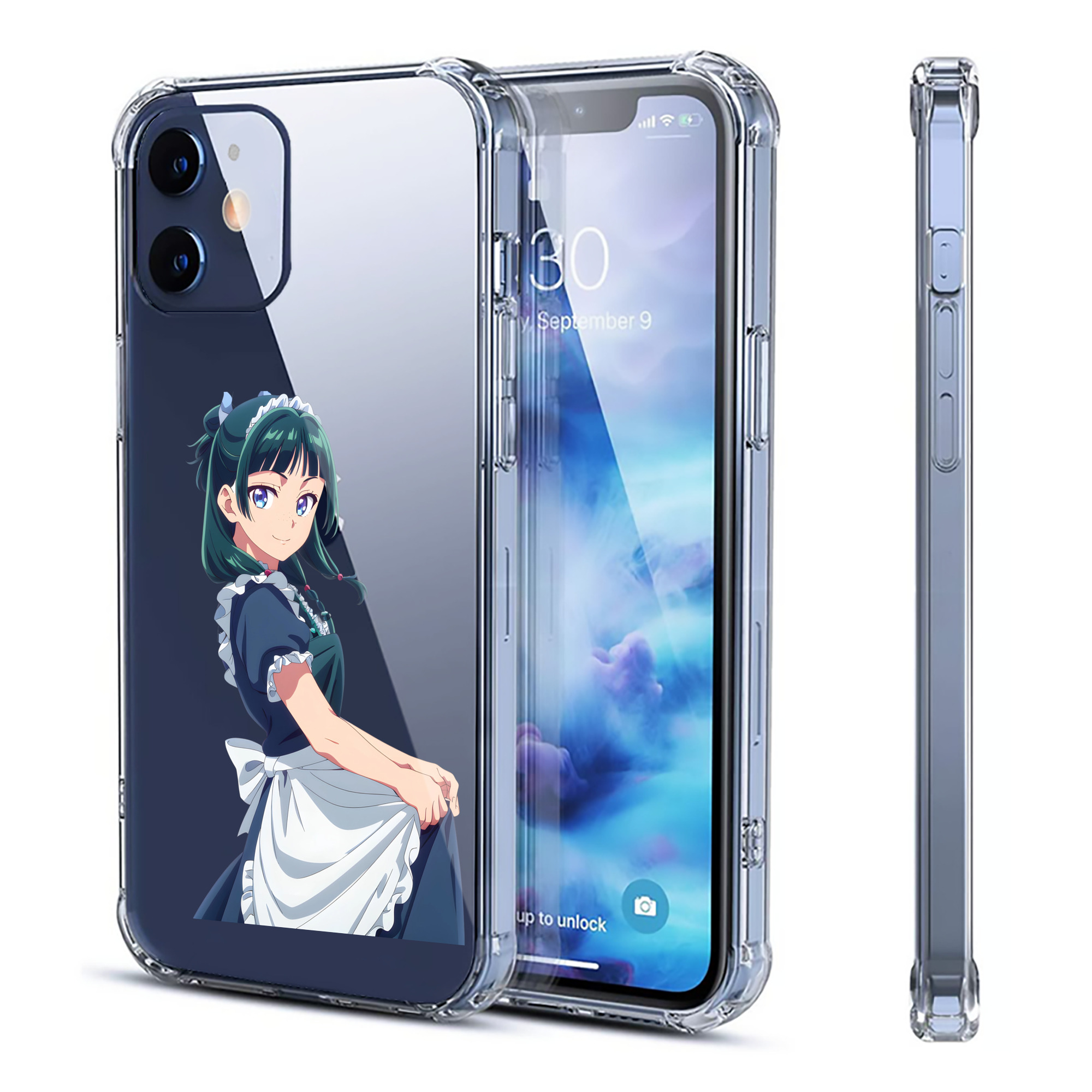 （画像用） 薬屋のひとりごと The Apothecary Diaries 【iPhone 12シリーズ対応】透明スマホケース（クリアソフトケース）